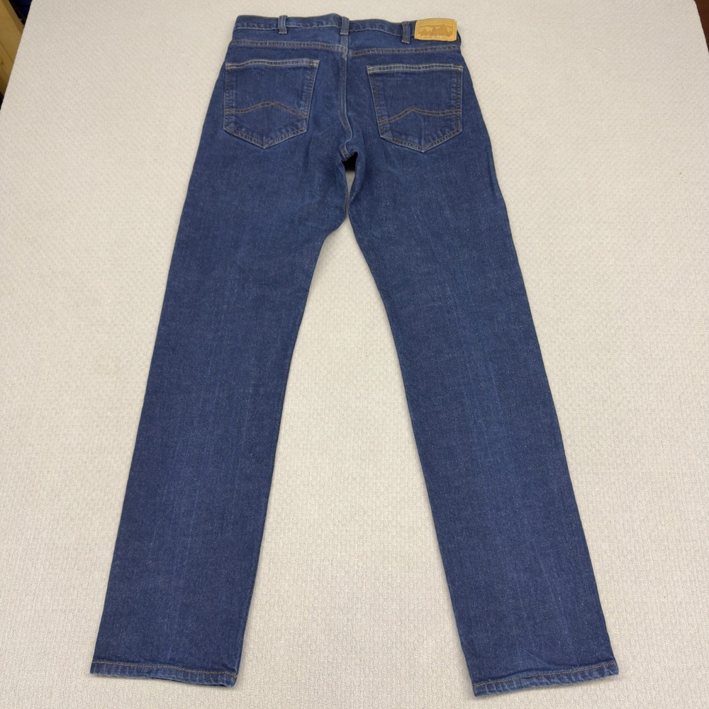 Patagonia Jeans Mens 32x32 Blue Medium Wash Straight Slim Workwear Casual - Picture 2 of 10